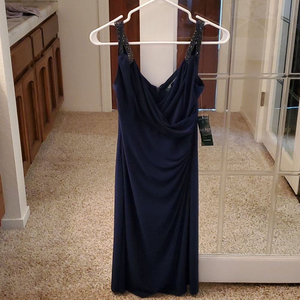 Blue Ralph Lauren dress